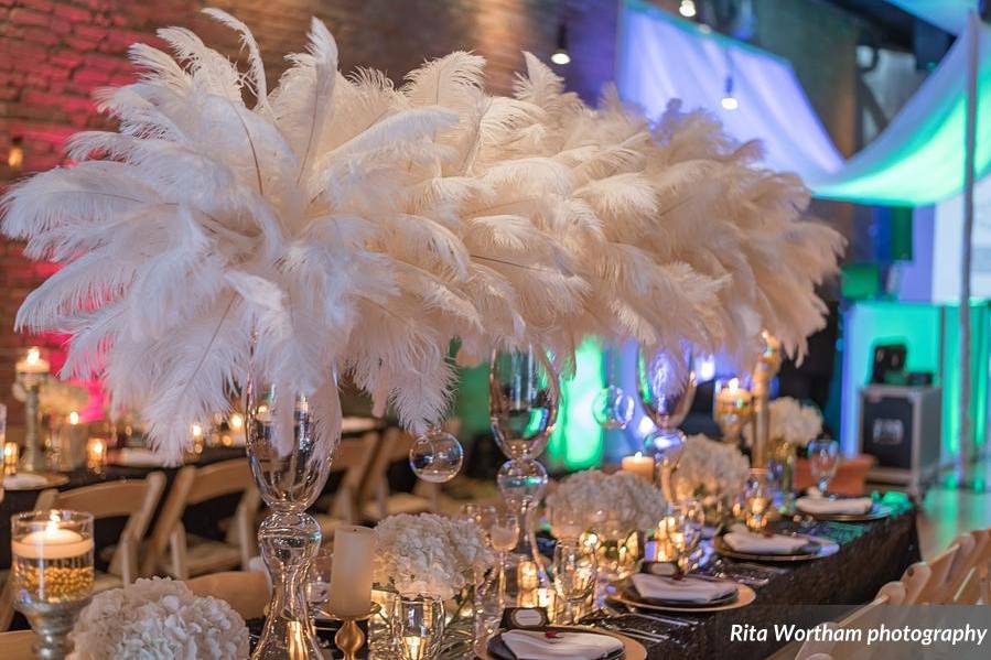 Head table setup