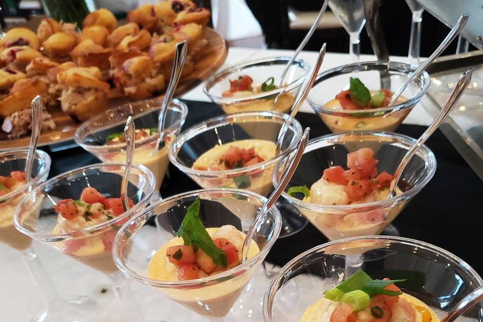 Eye-catching hor d'oeuvres