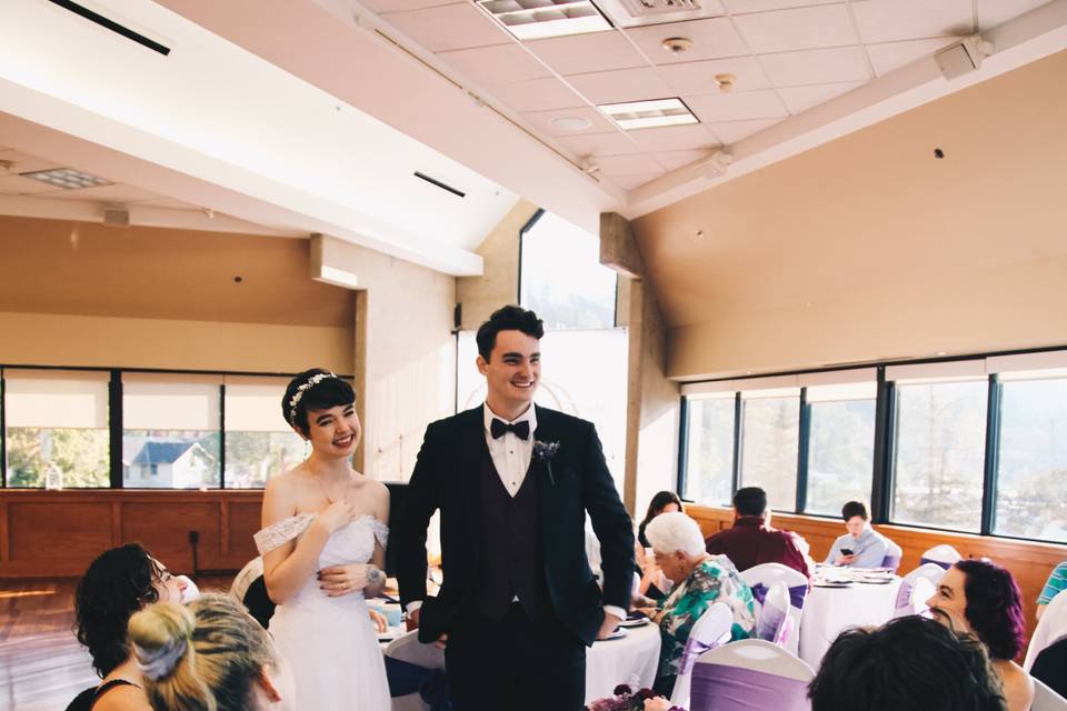 We did it!  We got married!