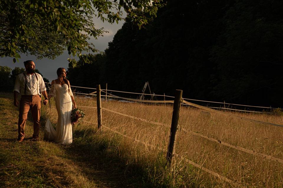 Farm wedding