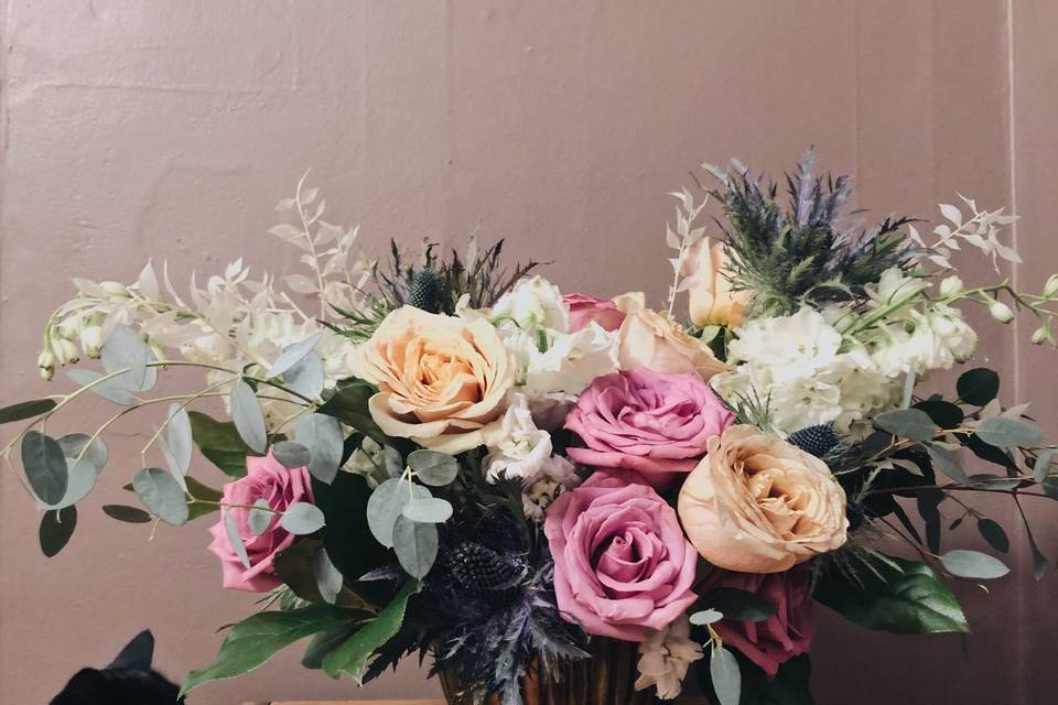 Flower arrangement.