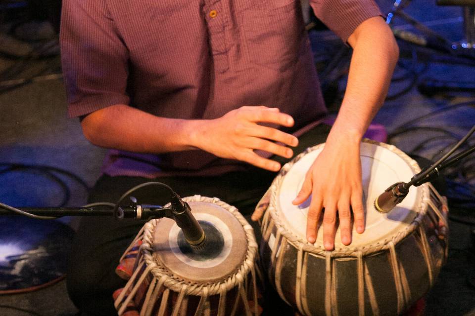 Tanmay Bichu: tabla drums