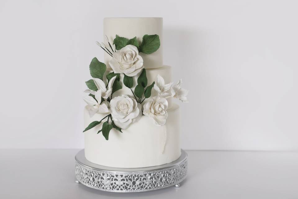 Roses & Clematis Floral Theme