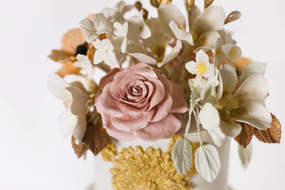 Bouquet Of Sugar Flowers