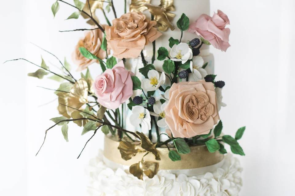 The Sienna Wedding Cake