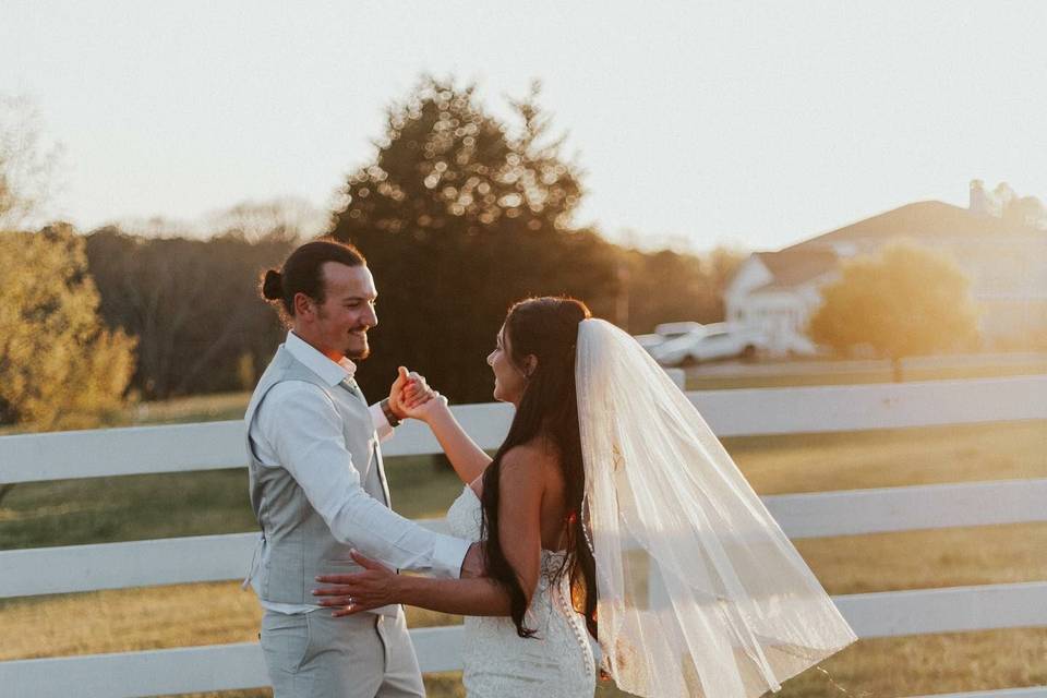 Married at sunset