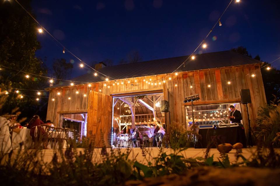 Nighttime Patio Dance Floor