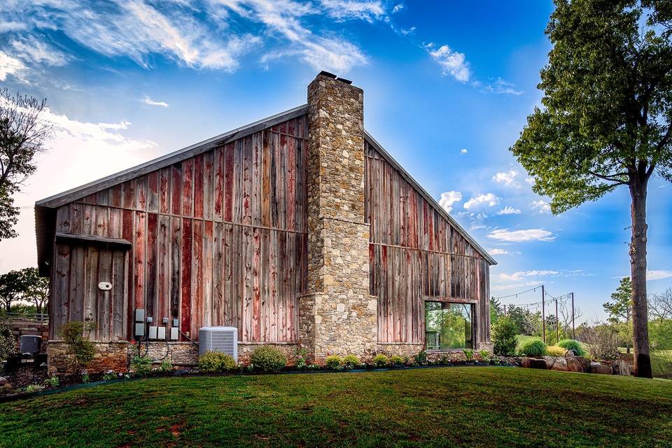 Barn facade