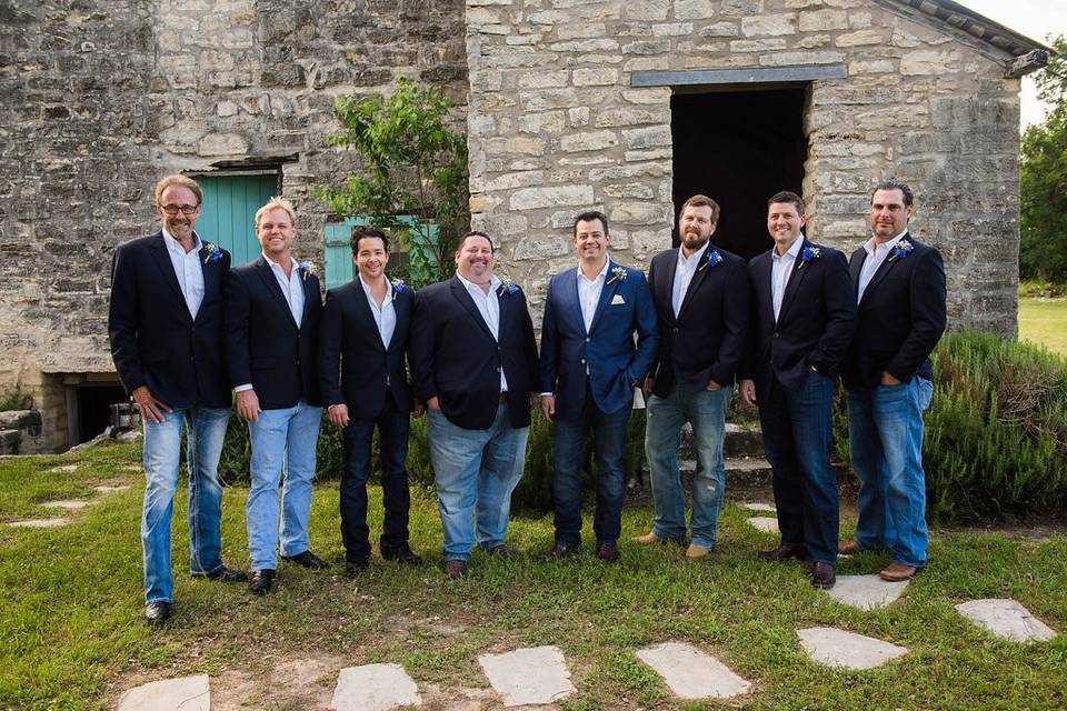 The groomsmen