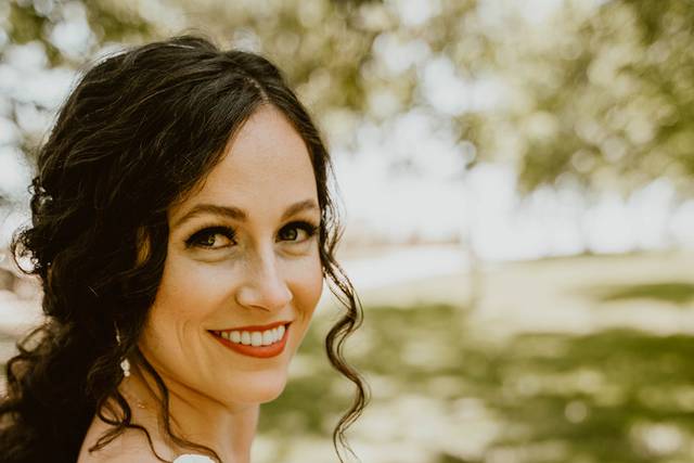 Creekside wedding