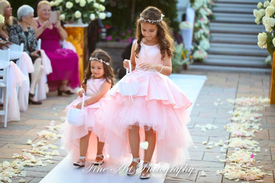 Pink dresses