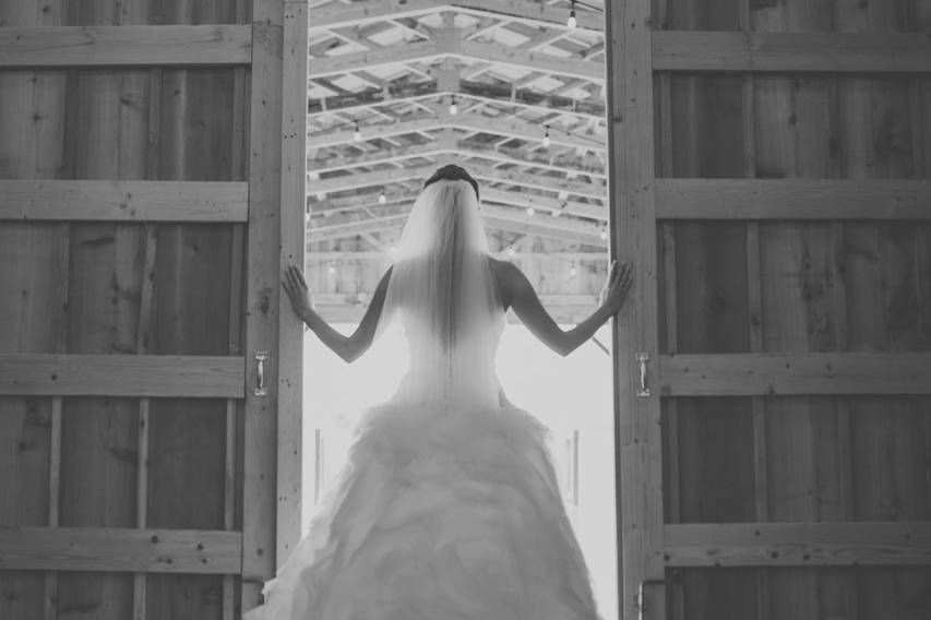 Bride in Doorway