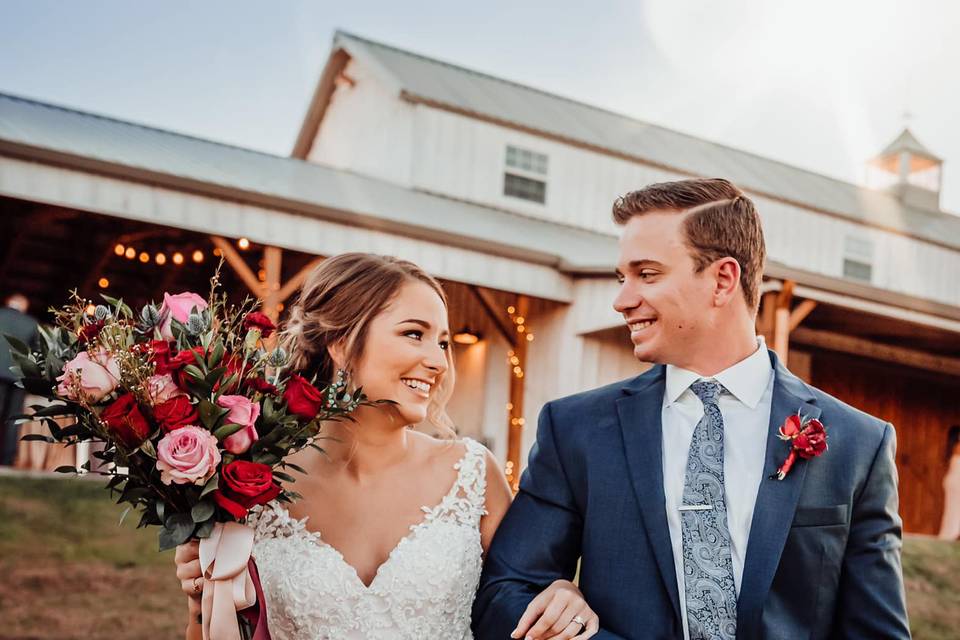 Couple with Floral