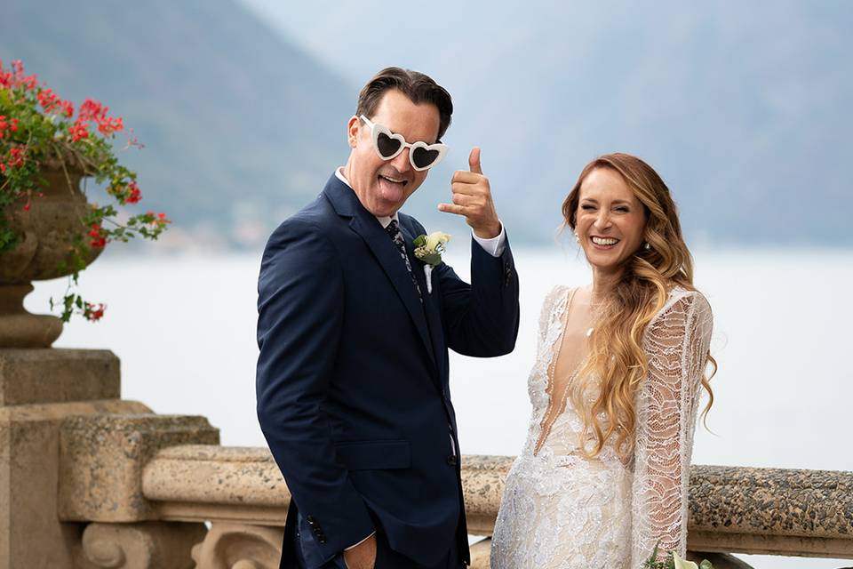 Wedding on lake como