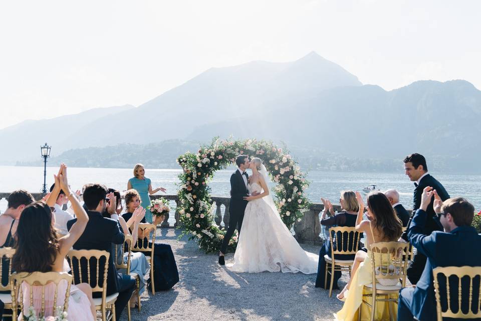 Wedding on lake como