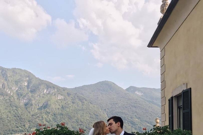 Wedding on lake Como