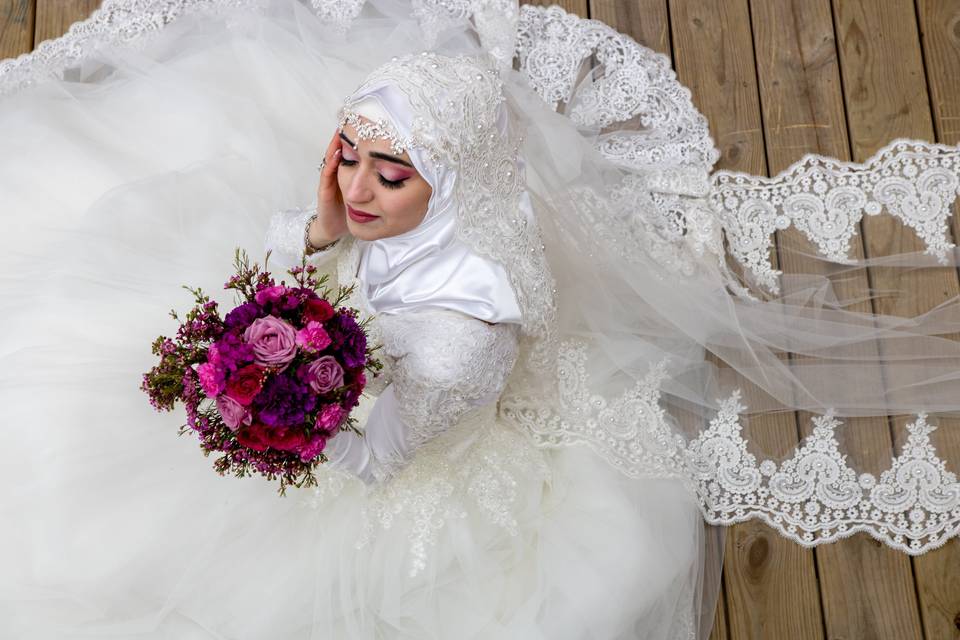 Arabic Muslim Bride