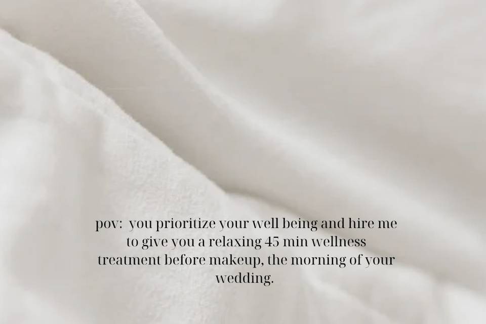 Wellness weddings