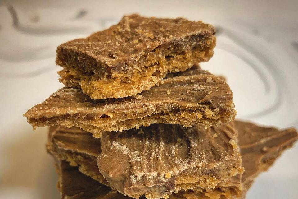 Peanut butter toffee