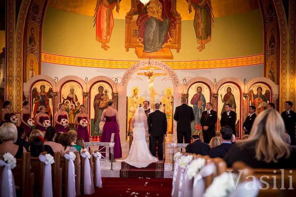 Groom and groomsmen