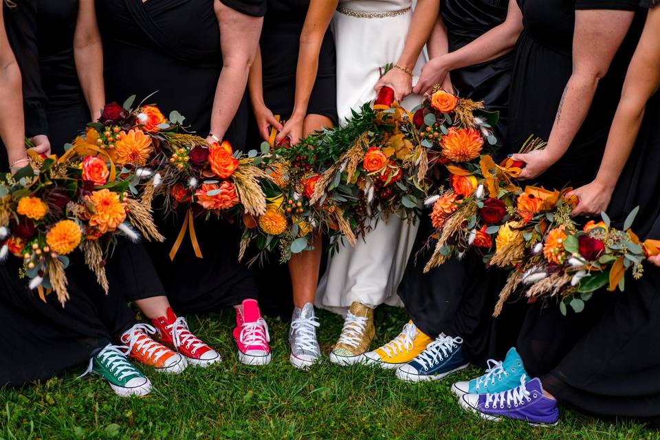 Sneakers for the Bridal Party