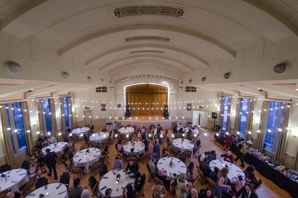 Auditorium dining area