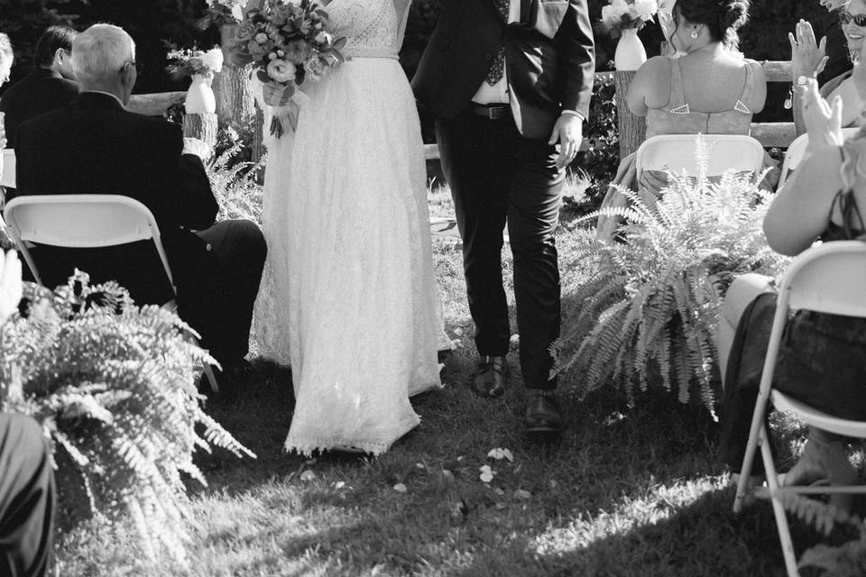 Just married