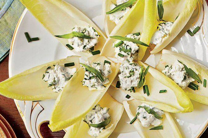 Endive and Goat Cheese