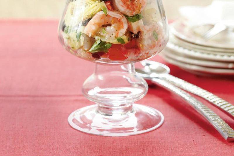 Marinated Shrimp anb Artichoke