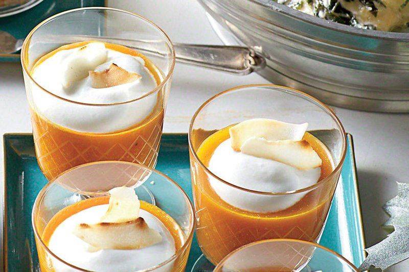 Butternut Pumpkin Soup with Coconut Cream