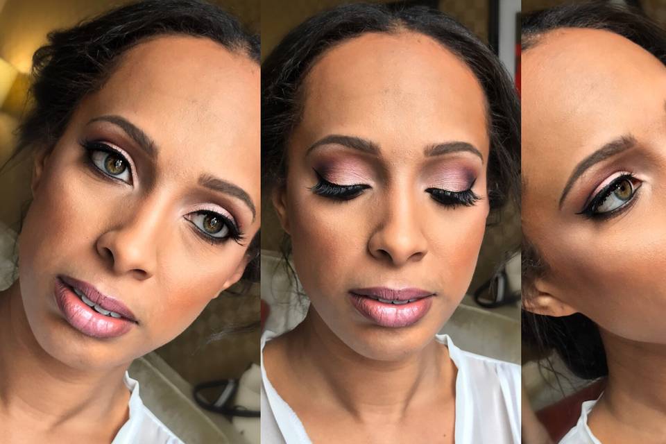 Tymia yvette | wedding makeup