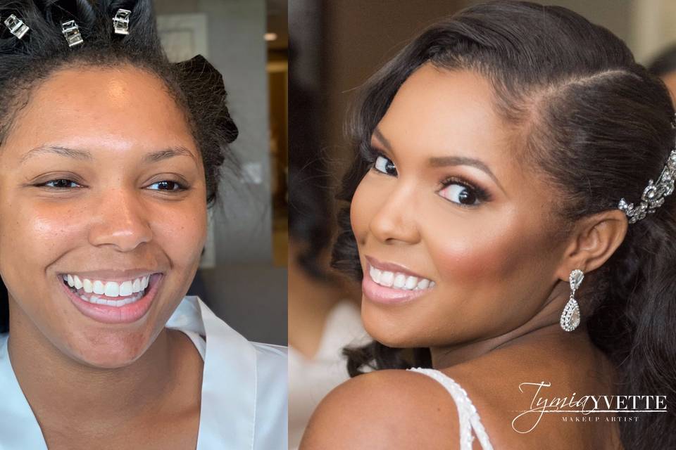 Wedding makeup | Tymia Yvette