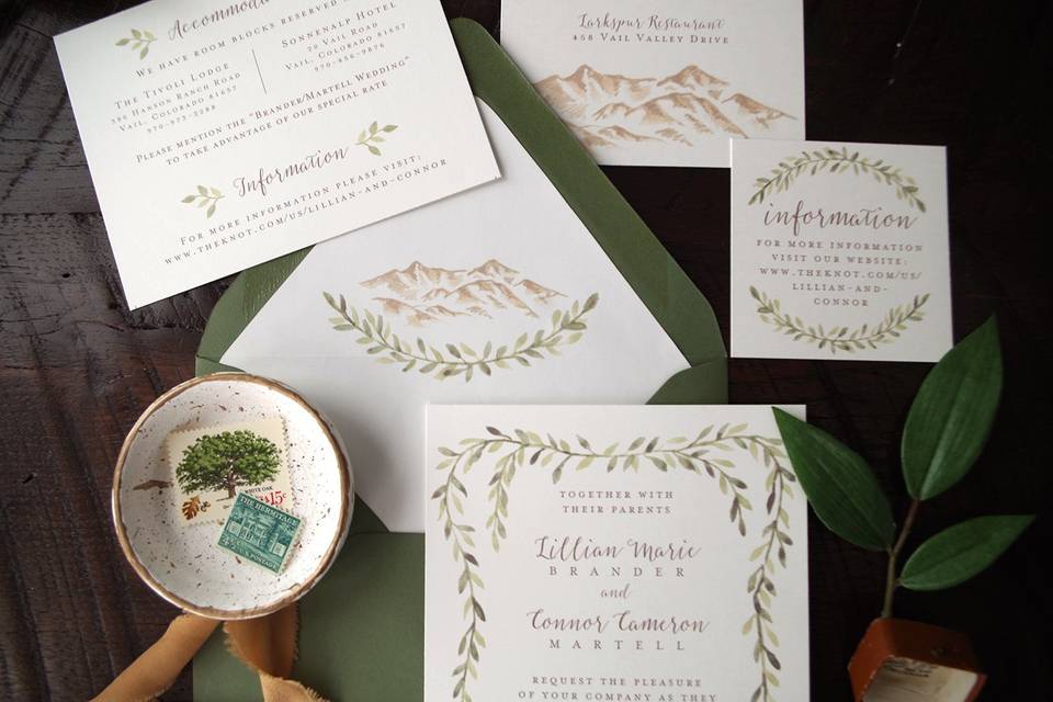 Mountain invitations