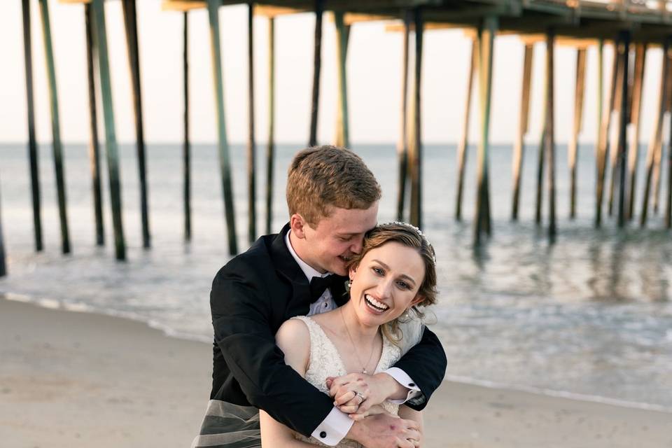 Kitty Hawk Pier Wedding