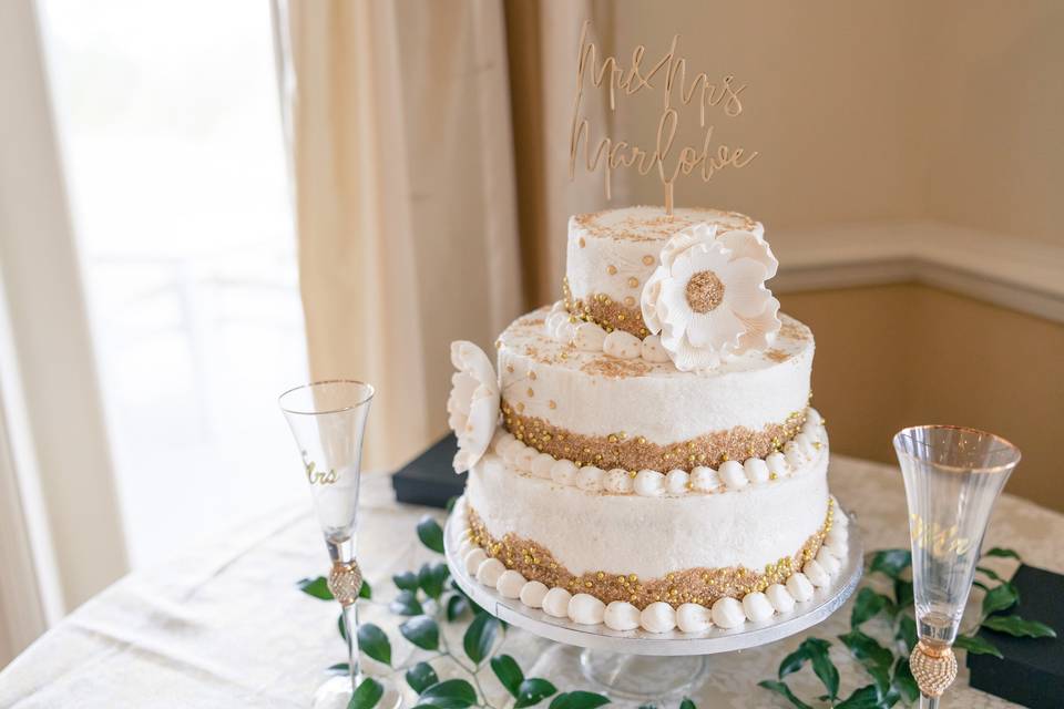 Wedding cake - Naomi Culley Photography