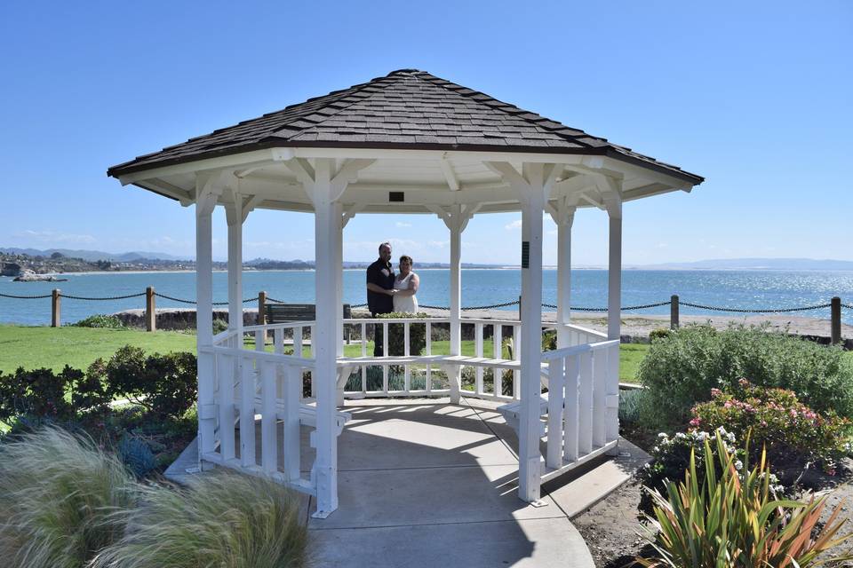 White wedding pavilion