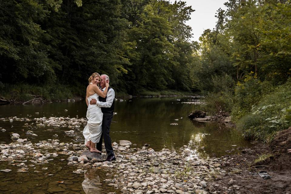 River Wedding Photos