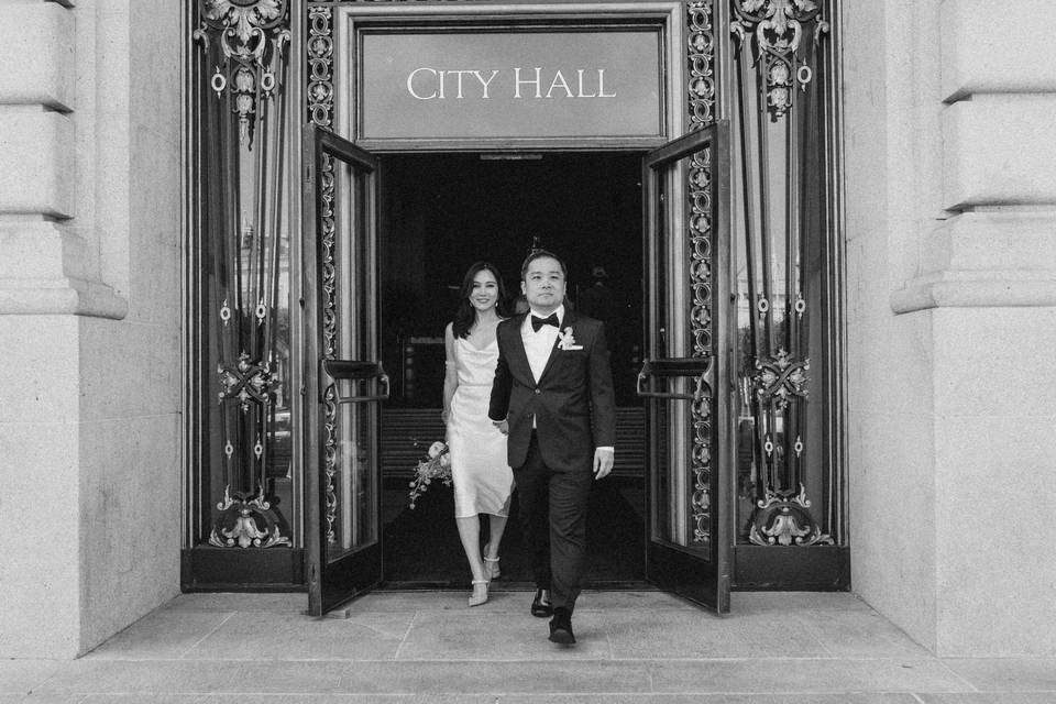 SF City Hall Wedding