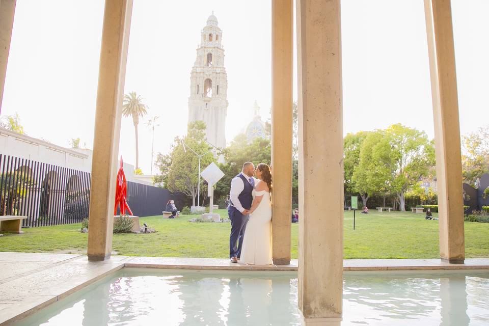 Balboa Park Elopement