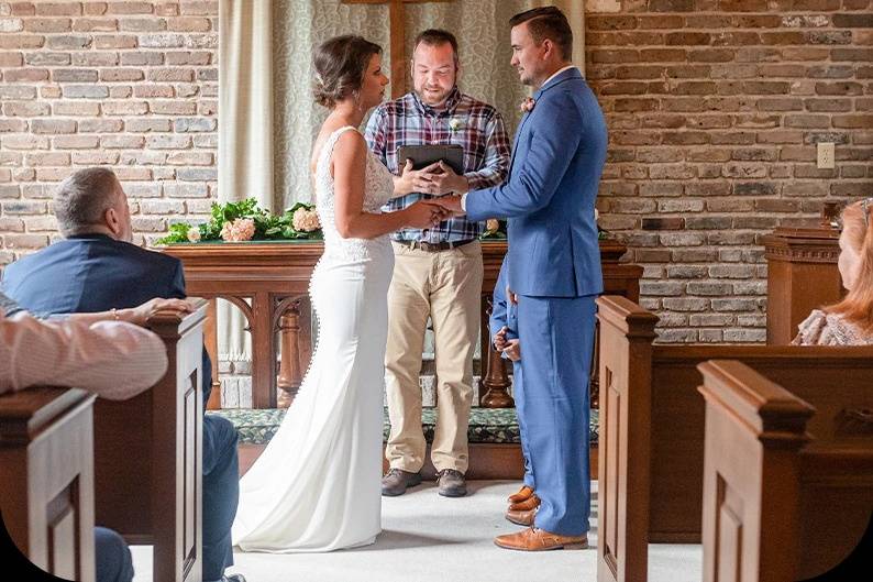 Intimate Chapel Ceremony