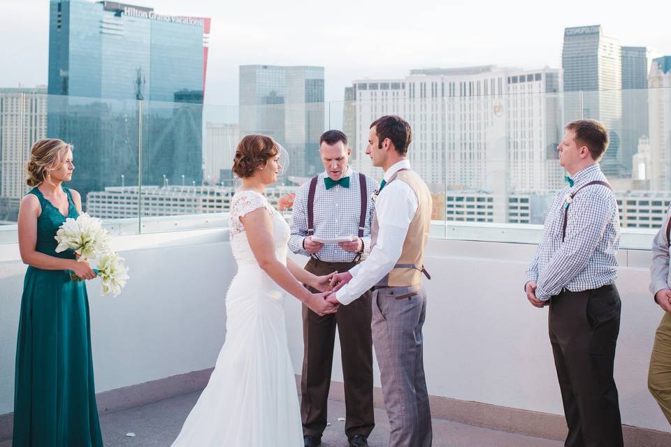 Wedding at the rooftop
