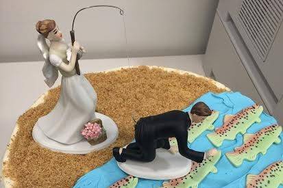 Fishing cake