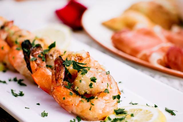 Tango lime shrimp