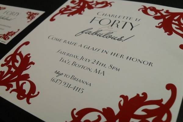 Personalized Invitations by The Sell All
