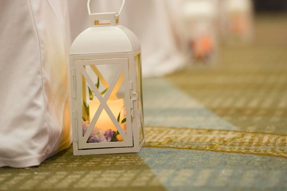 Mini Lanterns Wedding Favor Kit - Makes 24