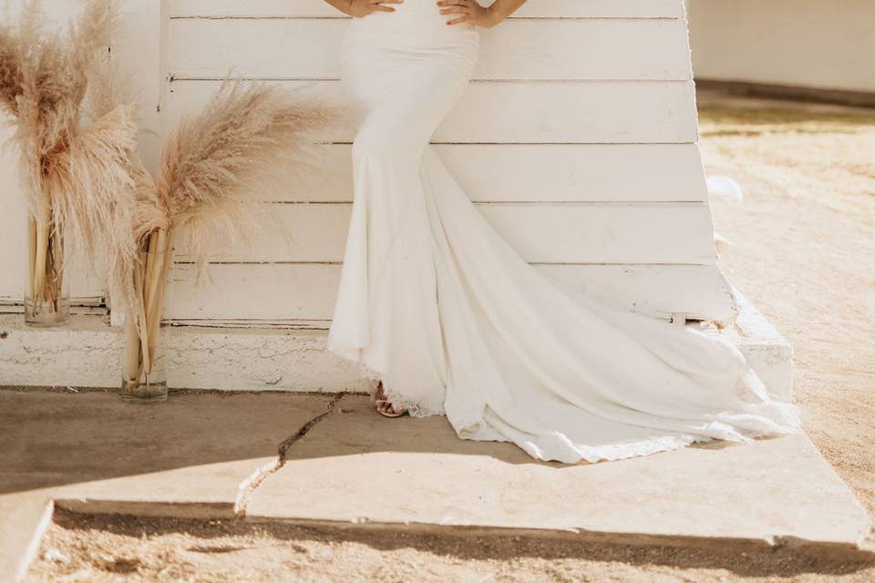 Couture Trumpet Wedding Dress