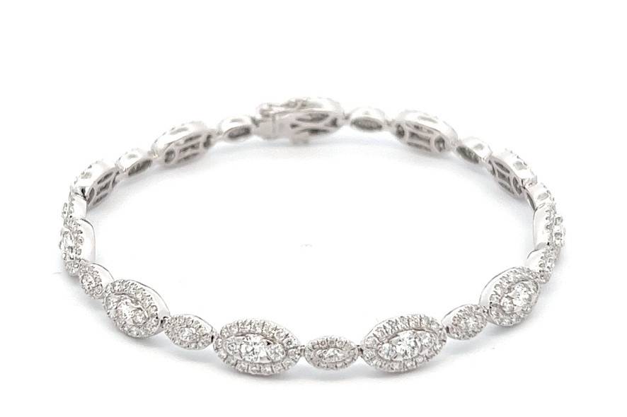 Hand Crafted Diamond Bracelet