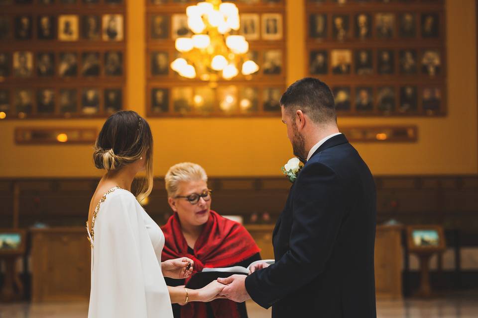 Indiana State House Elopement