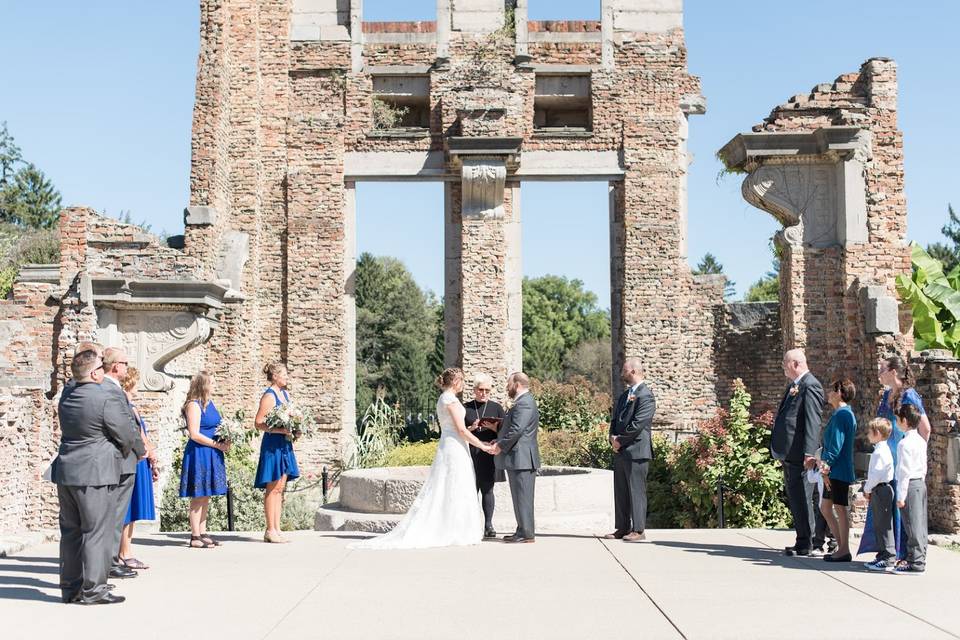 Monument Circle Elopement