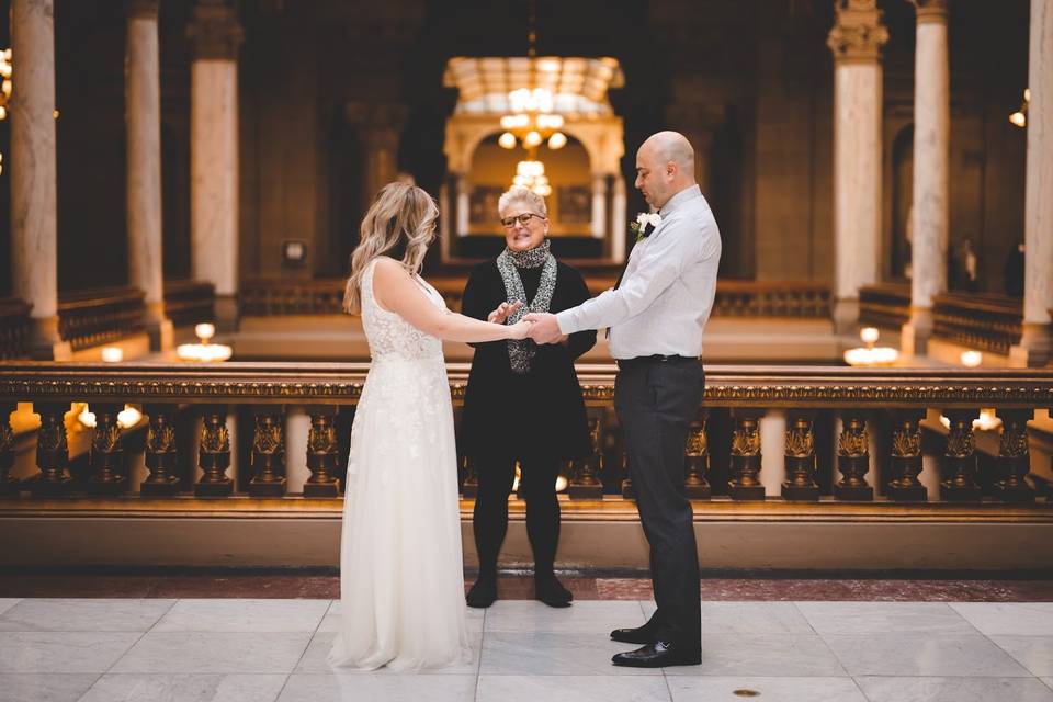 Indiana State House Elopement